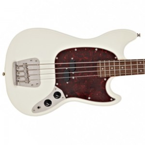 Fender Squier Classic Vibe '60s Mustang Bass, Laurel Fingerboard, Olympic White